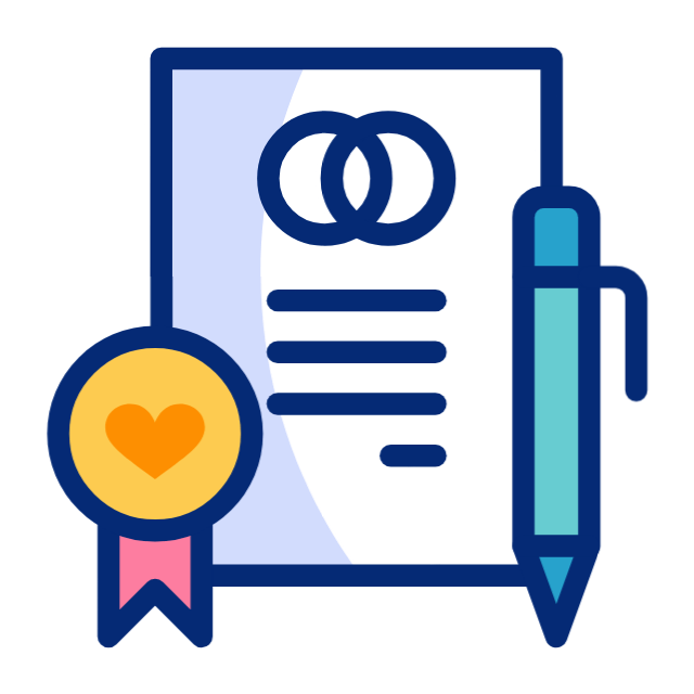 certificado de matrimonio